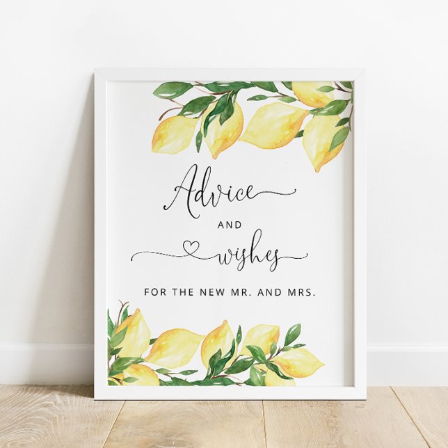 Lemonråd till Bride och Önskemål Poster (Skapare uppladdad)