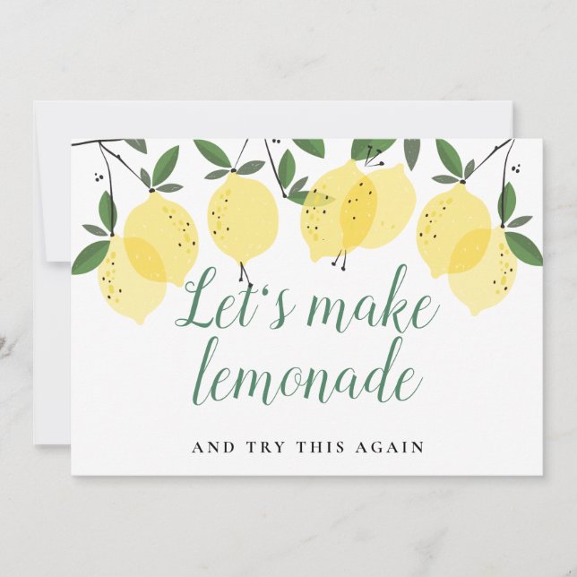 Lemons Ändra den uppskjutna händelsen Spara Datumet (Framsida)