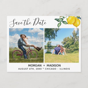 Lemons Anpassningsbar Foton Spara datum Meddelande Vykort