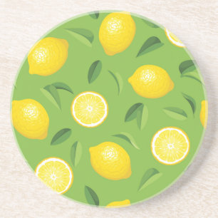 Lemons bakgrund Mönster Underlägg