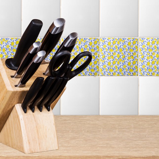 Lemons Blue Mediterranean Kakelplatta (Skapare uppladdad)