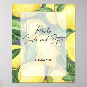 LEMONS - BOKAR-KORT OCH GÅVOR Poster