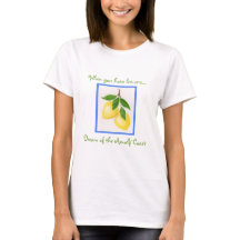 Lemons Dream från Amalfi Kusten T-Shirt