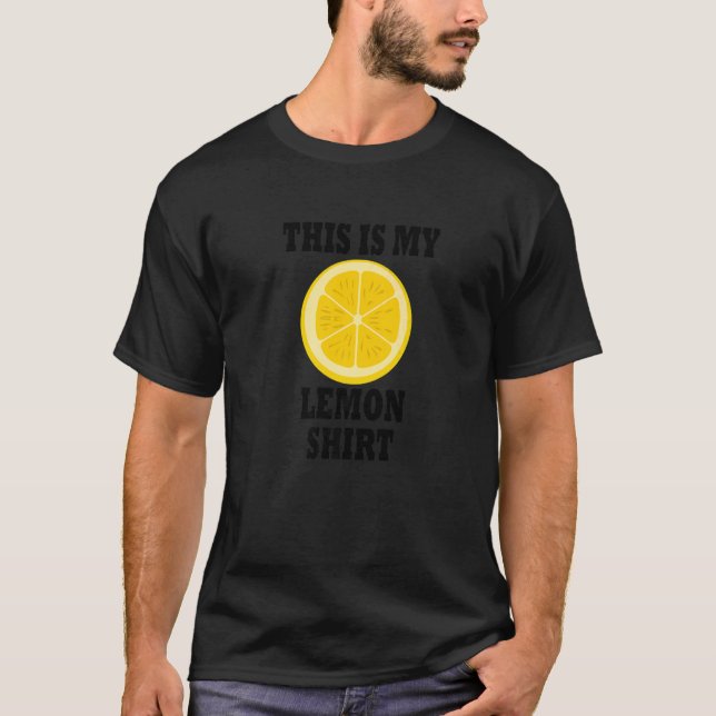 Lemons Exotic Fruits Tropical Lemon, sommar T Shirt (Framsida)