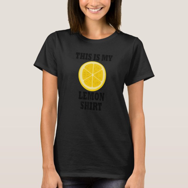 Lemons Exotic Fruits Tropical Lemon, sommar T Shirt (Framsida)