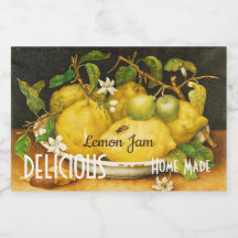 LEMONS FLOWERS LEMON SYLT BEVARAR CANNINGS CANNING