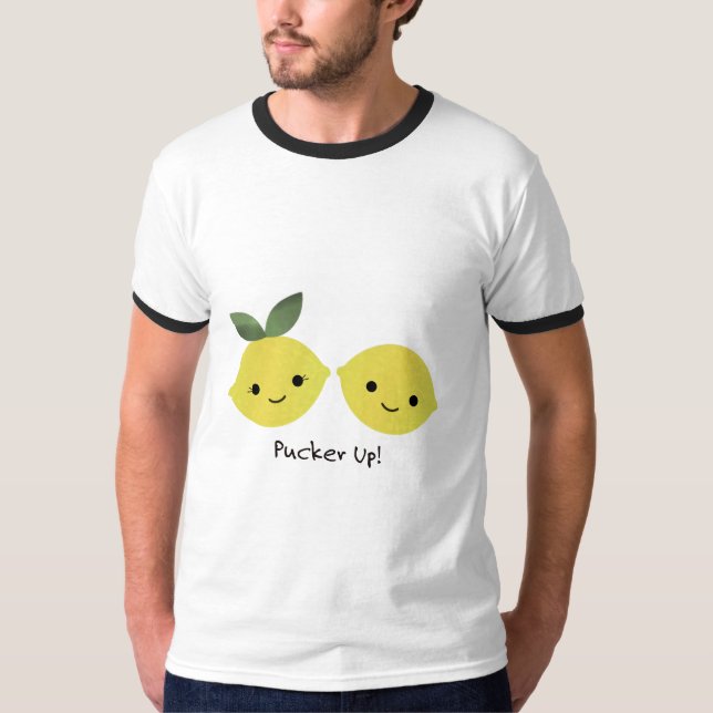 Lemons för att slå ihop Lemons T Shirt (Framsida)