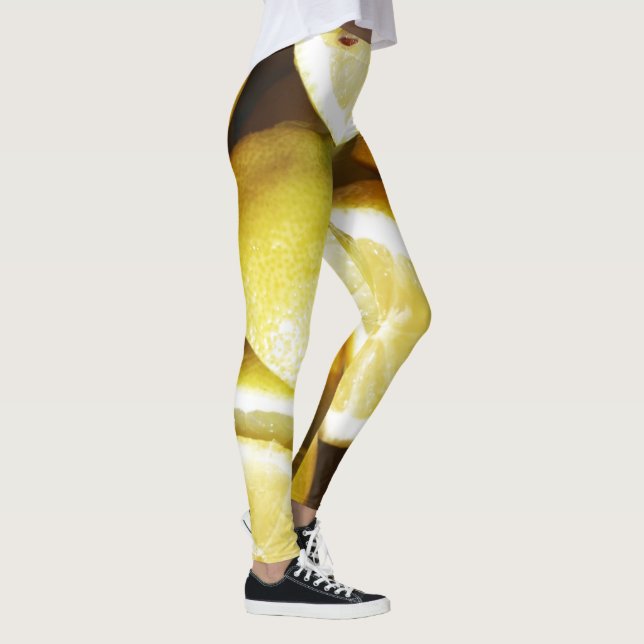 Lemons Gult Leggings (Höger)