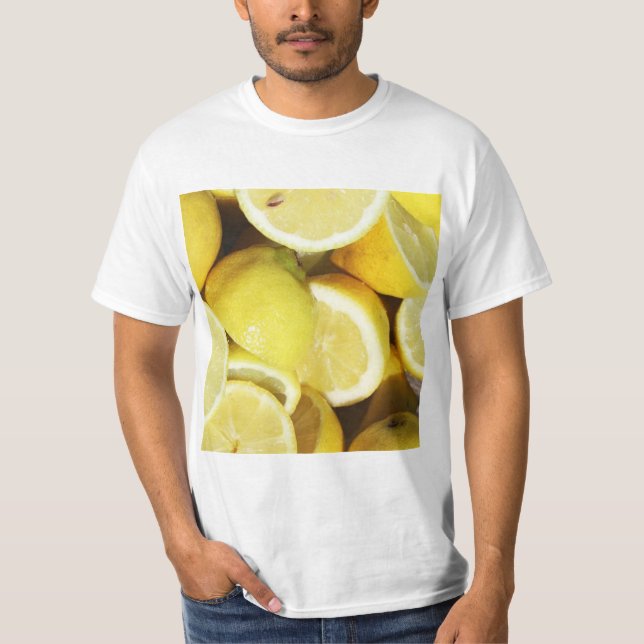 Lemons Gult T Shirt (Framsida)