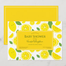 Lemons Gult Vit Grönt Babykläder