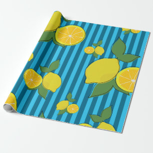 Lemons Illustration Presentpapper