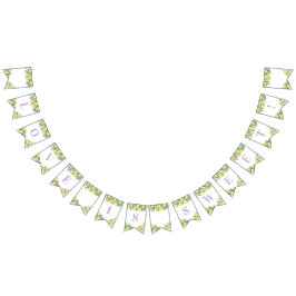 Lemons Lavender Citrus Möhippa Party Vimplar