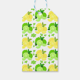 Lemons lime citrusfrukter av citrusfrukter av cit presentetikett