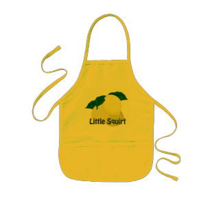 Lemons Little Squirt Kids Gult Apron Barnförkläde