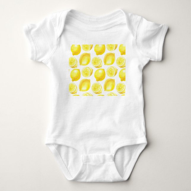Lemons mönster tee (Framsida)