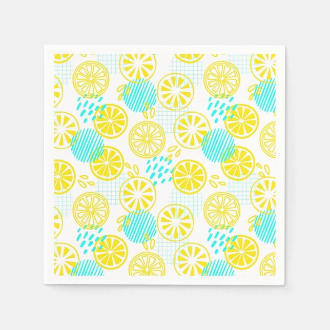 Lemons Napkins Pappersservett (Framsidan)