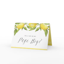 Lemons och Greenery kommer att bli min sidopojke.