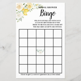 Lemons & Ro Möhippa Bingo-spelkort Flygblad