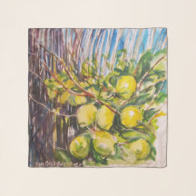 Lemons Scarf av Doranne Alden Caruana