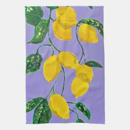 Lemons Tea Towel Kökshandduk
