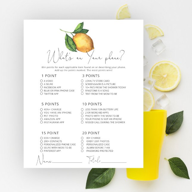 Lemons What's on your mobil Play (Skapare uppladdad)