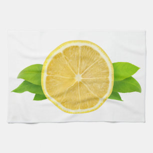 Lemonsegment Kökshandduk