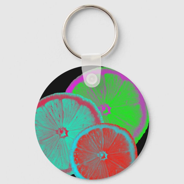 Lemonsegment Nyckelring (Framsida)