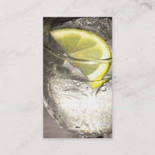Lemonwater - foodservicevisitkort - oliv visitkort