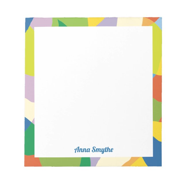 Lemony Fresh Colorful Notepad Anteckningsblock (Framsida)