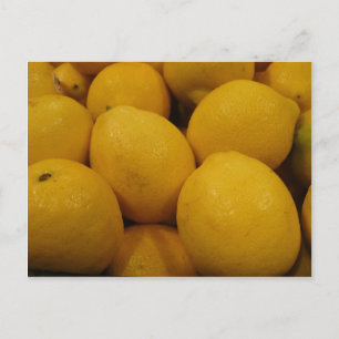 Lemony Lemons Vykort