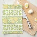 Lemony Vines Kitchen Towel Kökshandduk<br><div class="desc">This is a beautiful and sunny lemon,  blossoms and vines kitchen towel. It's vibrant and airy and a perfect addition to any summer kitchen.</div>