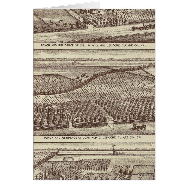 Lemoore, Armona ranches Hälsningskort (Framsidan)