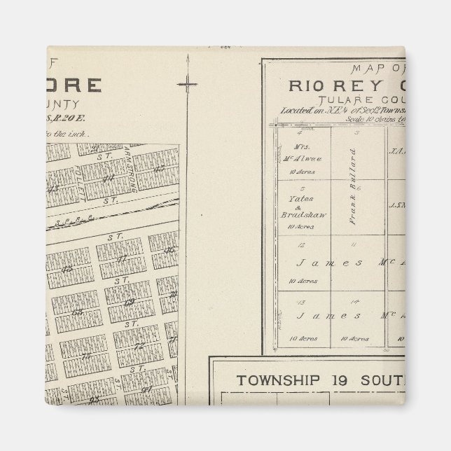 Lemoore, Kung County Magnet (Framsidan)