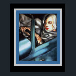 Lempicka Självporträtt Art Deco Poster<br><div class="desc">Unik Art Deco Lempicka Poster 16 x20</div>