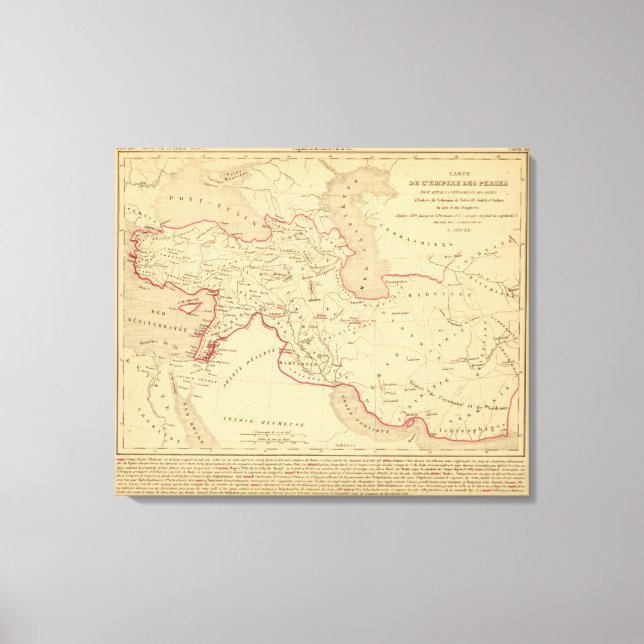 L'Empire des Perses Canvastryck (Framsida)