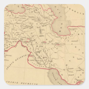 L'Empire des Perses Fyrkantigt Klistermärke