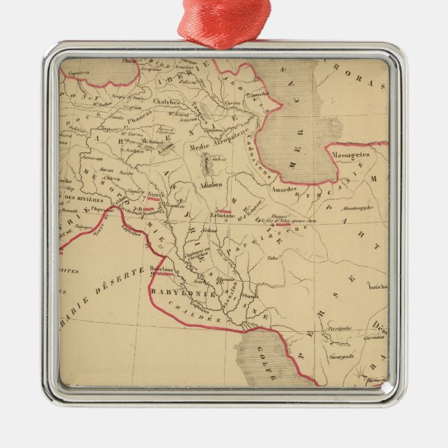 L'Empire des Perses Julgransprydnad Metall (Framsidan)