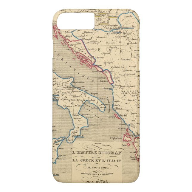 L'Empire Ottoman, la Grece et l'Italie Case-Mate iPhone Skal (Baksida)