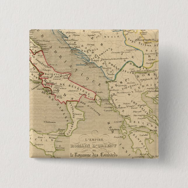 L'Empire Romain d'Orient, Royaume des Lombards Knapp (Framsida)