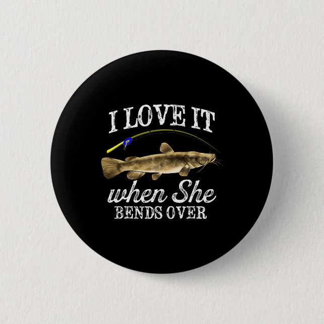 Lemtead Catfish Fishing Freshwater Fish Gra Knapp (Framsida)