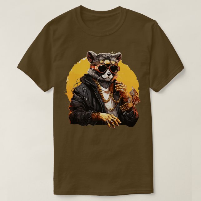 Lemur Design T Shirt (Design framsida)