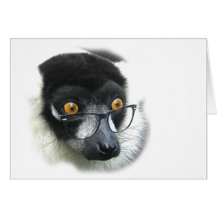 Lemur Hälsningskort