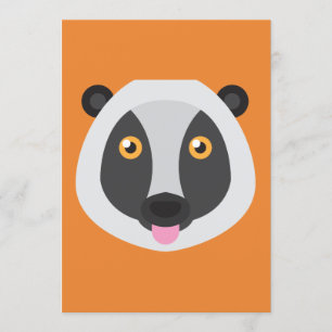 Lemur-inbjudan Inbjudningar