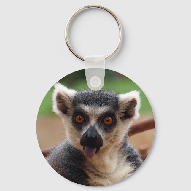 Lemur Keychain Nyckelring (Framsida)