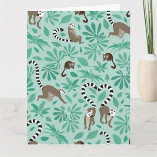Lemur love mint leaves kort