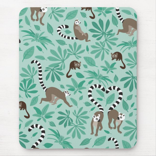 Lemur love mint leaves musmatta (Framsidan)