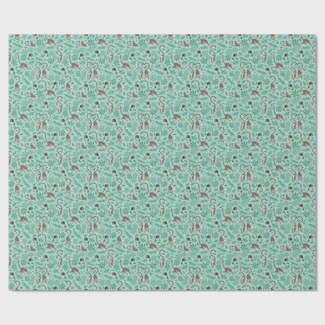 Lemur love mint leaves presentpapper (Platt)