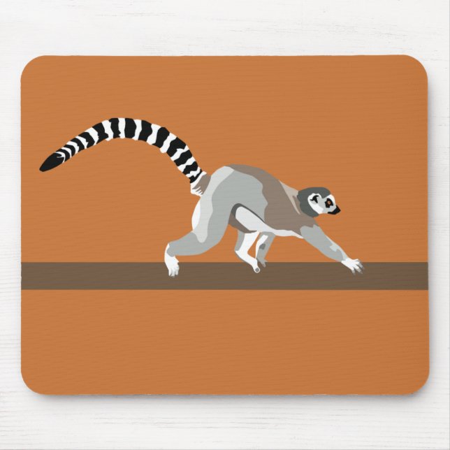 Lemur Mousepad Musmatta (Framsidan)