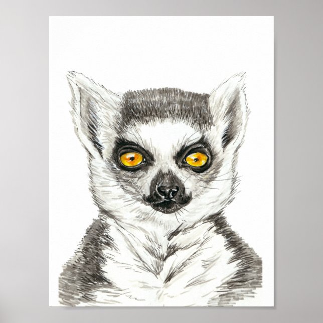 Lemur Poster (Framsidan)