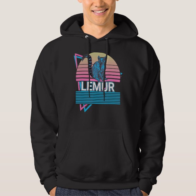 Lemur Retro Hoodie (Framsida)